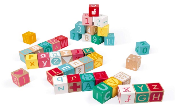 Aprender el alfabeto - Cubos